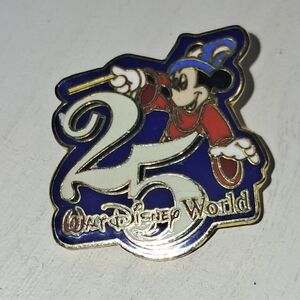 Disney 25th Anniversary Pin Sorcerer Mickey